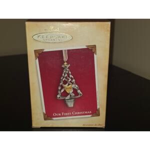2004‎ Hallmark Keepsake Ornament Our First Christmas